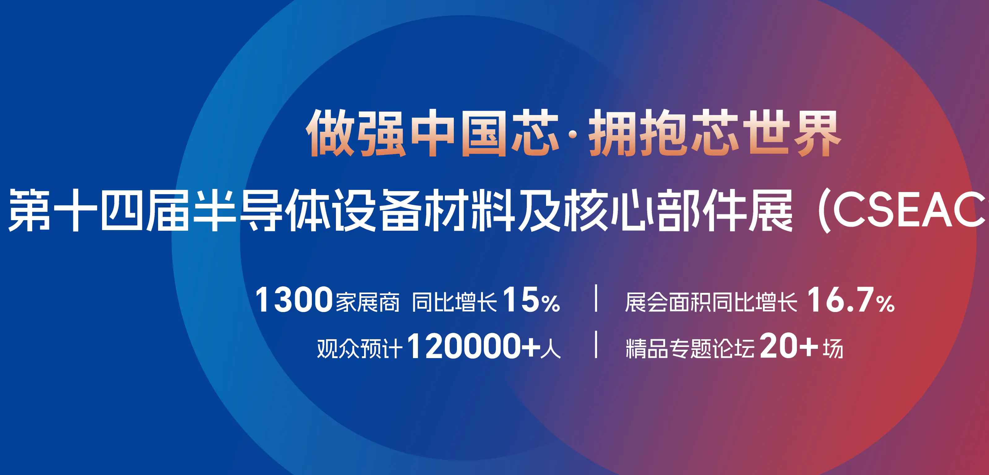 第十四届半导体设备材料及核心部件展(CSEAC)