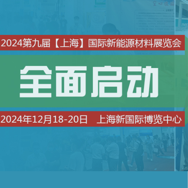 2024第九届上海国际新能源材料展览会